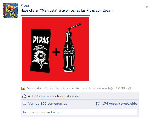 Pipas + Coca?