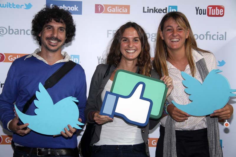 Las redes sociales llegaron al Galicia