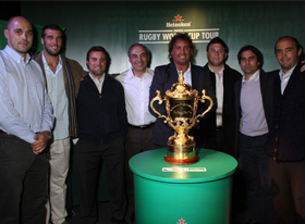 Heineken trajo el Rugby World Cup Tour y Encender trabaj en su difusin