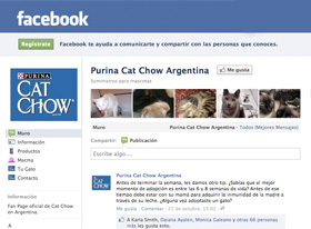 Cat Chow da su primer paso en redes sociales