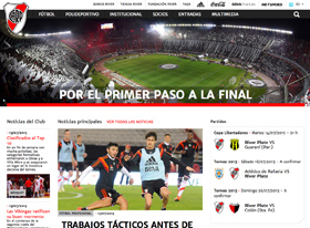 Nuevo sitio oficial de River Plate